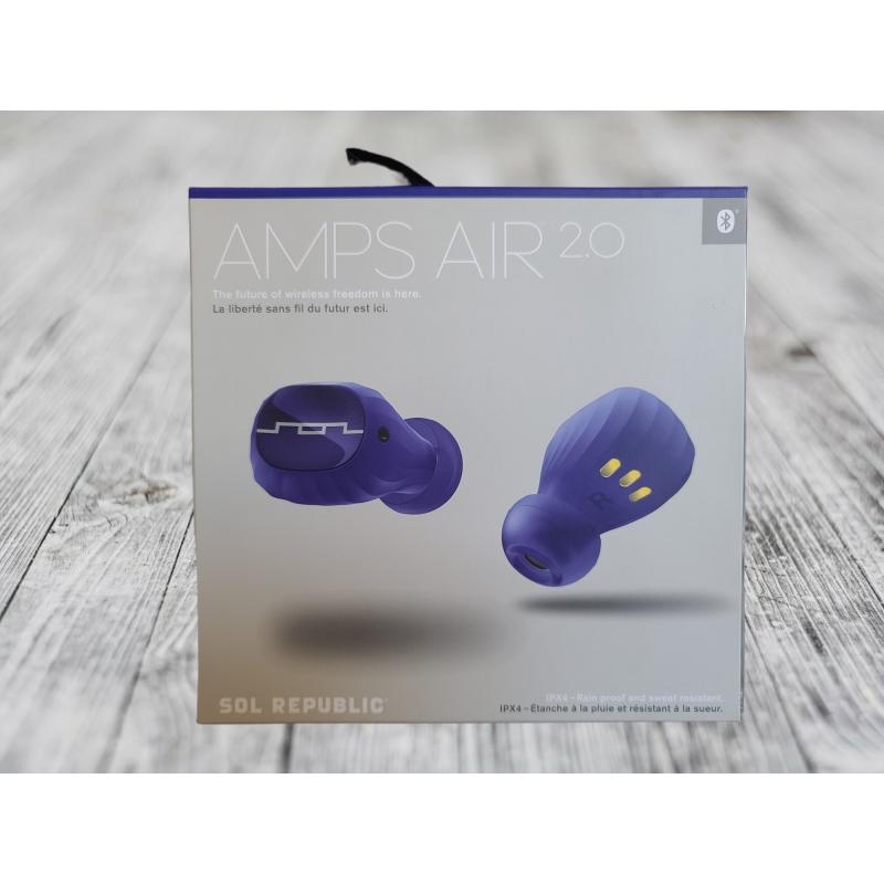 Sol Republic Amps Air 2.0 Waterproof Wireless Bluetooth Earbuds