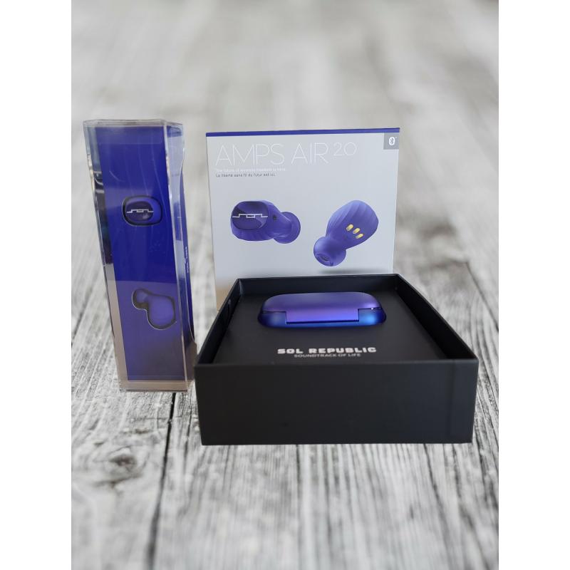 Sol Republic Amps Air 2.0 Waterproof Wireless Bluetooth Earbuds