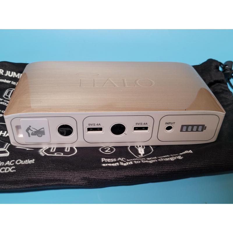 HALO ACDC Bolt 58830mWh Portable Charger and Car Jump Starter Gold