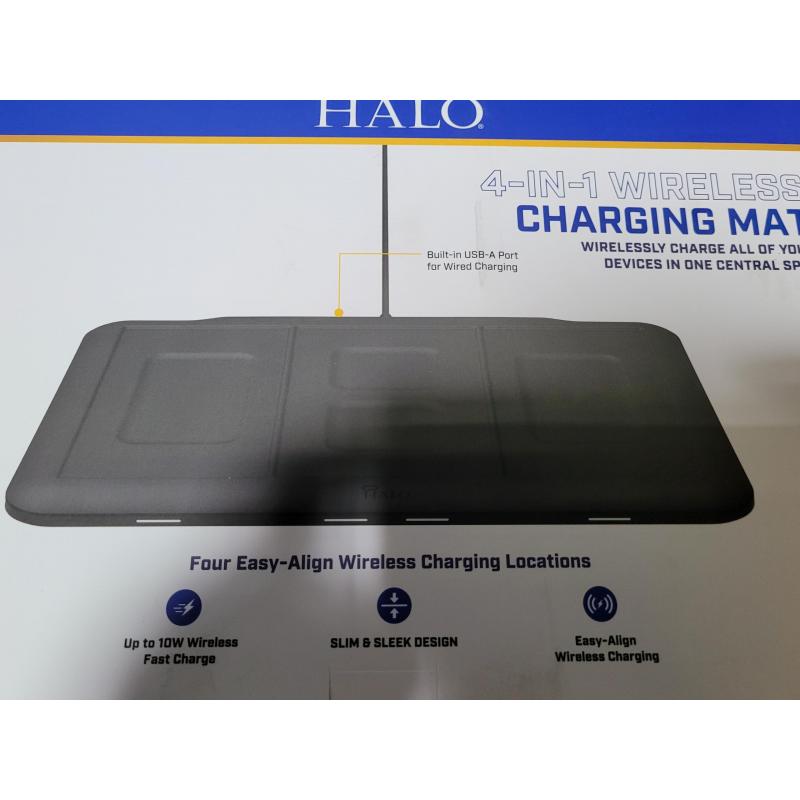 HALO Universal Wireless 4-in-1 Charging Mat