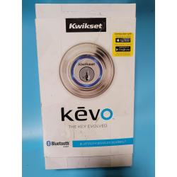 Weiser Kwikset 99250002 Bluetooth Enabled Deadbolt Lock KEVO KEY Evolved