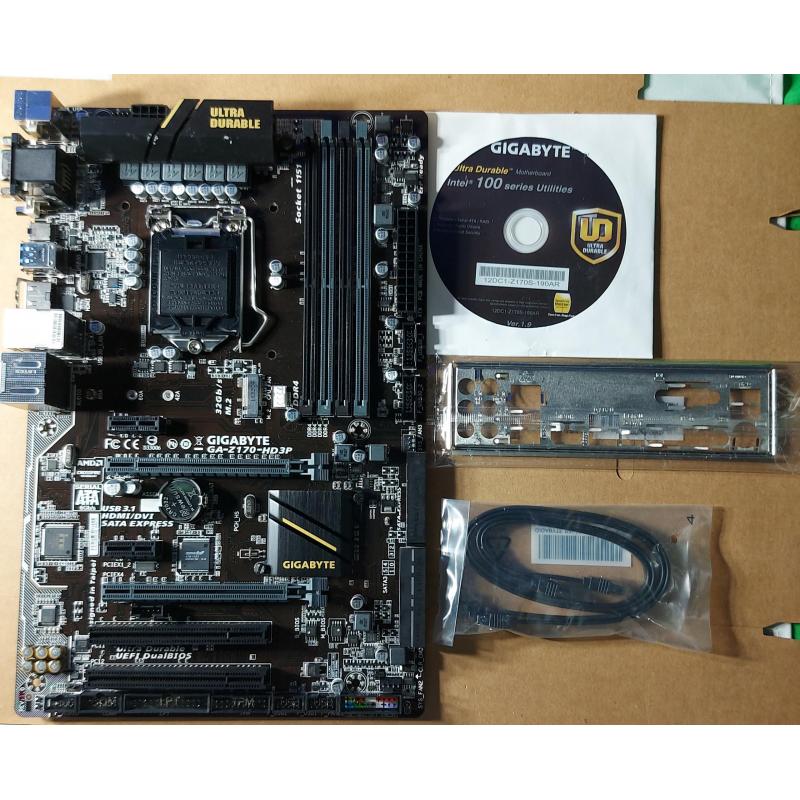 Gigabyte Ultra Durable Motherboard Z170-HD3P (6th Gen)