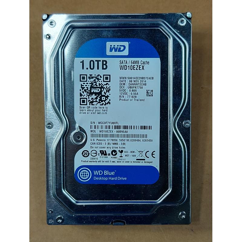 WD Desktop 1TB internal HDD (Model : WD10EZEX-00BN5A0