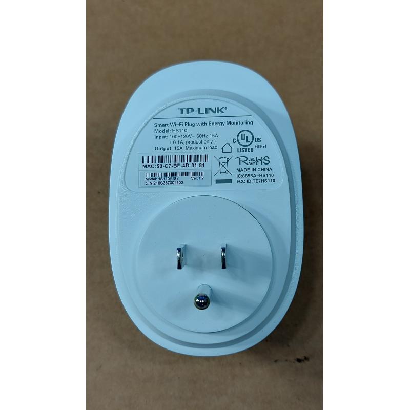 TP-LINK  Smart WiFi Plug (Model : HS110)