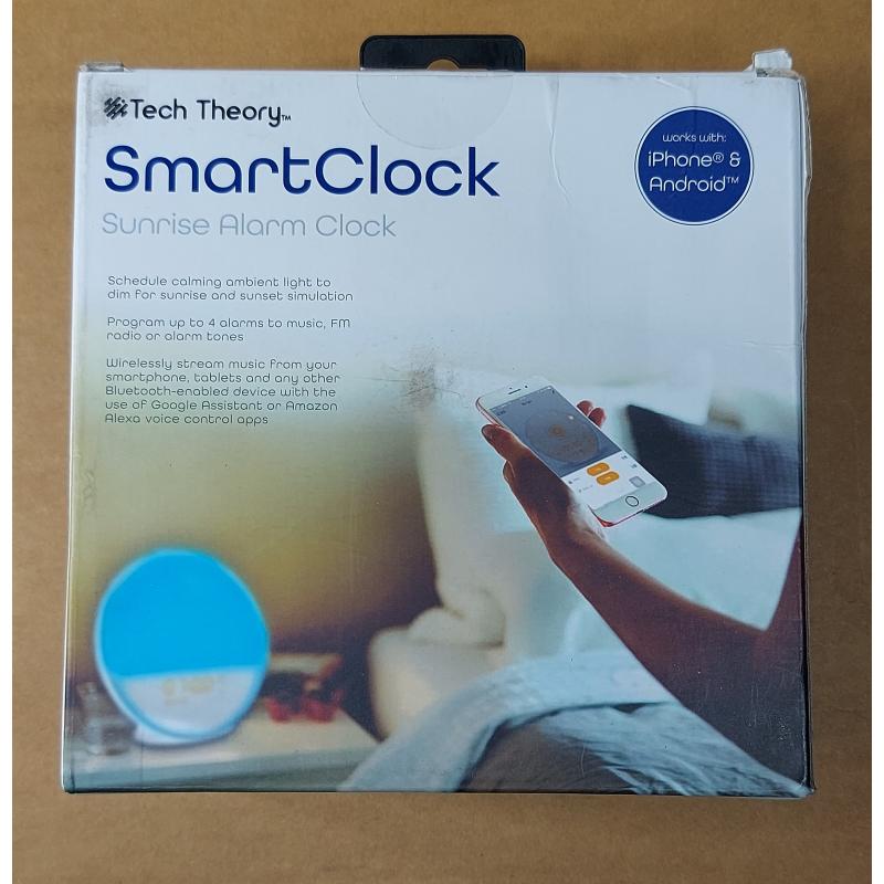 Tech Theory SmartClock  Sunrise Alarm Clock (like New)