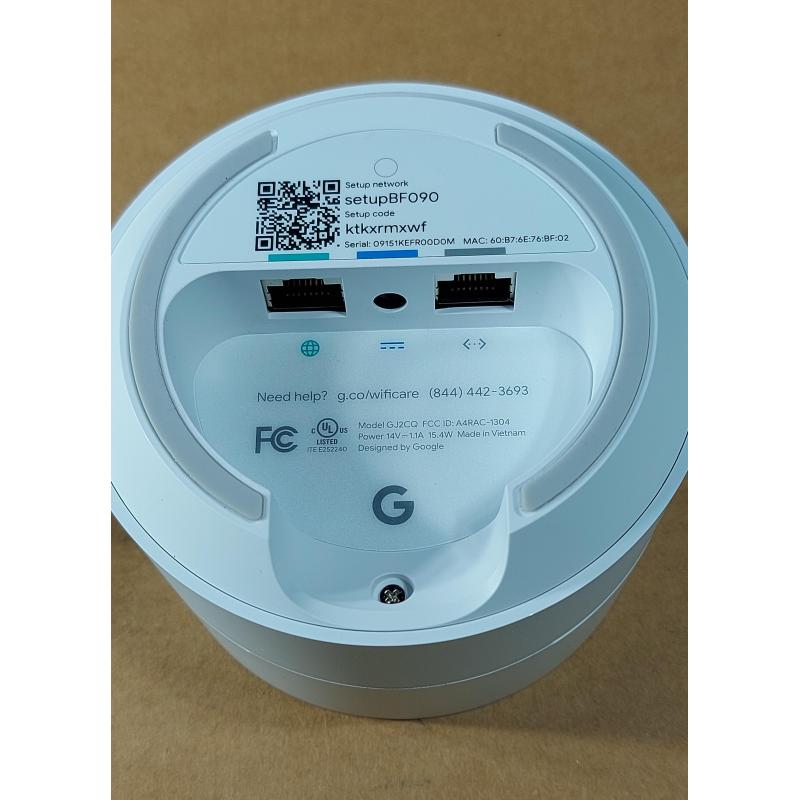 Google Wifi ( GJ2CQ) Condition: Used