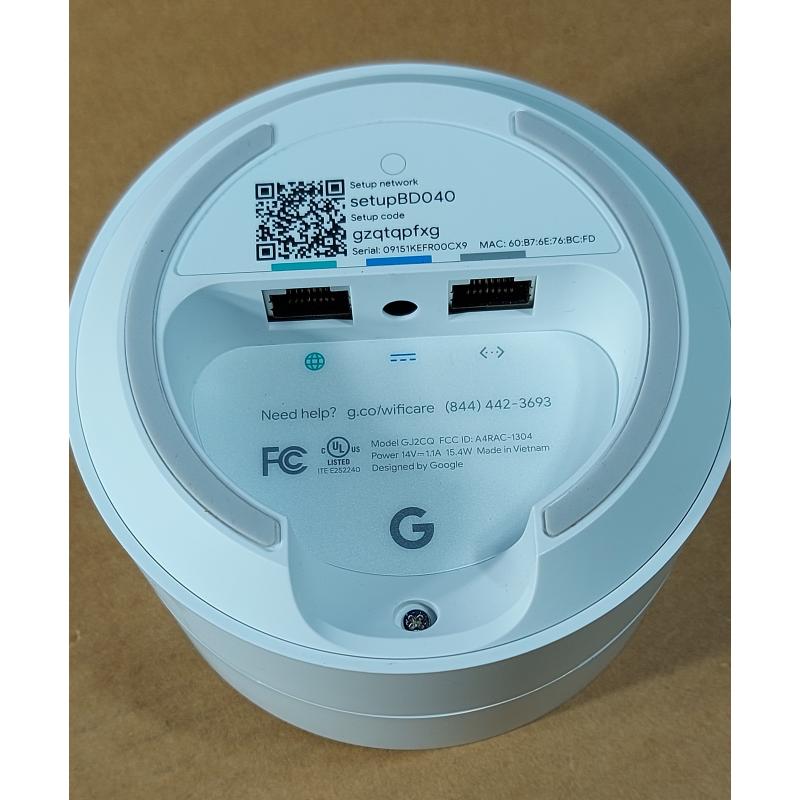 Google Wifi ( GJ2CQ) Condition: Used