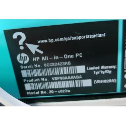 HP 20-c023W AIO PC  Celeron J3060 1.60GHz (Condition: Used)