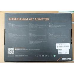 AORUS Gen4 AIC Adaptor Gigabyte (Status:UnTested)