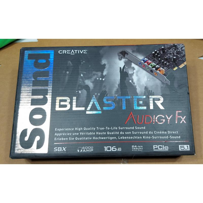 Creative Blaster Audigy FX Sound card