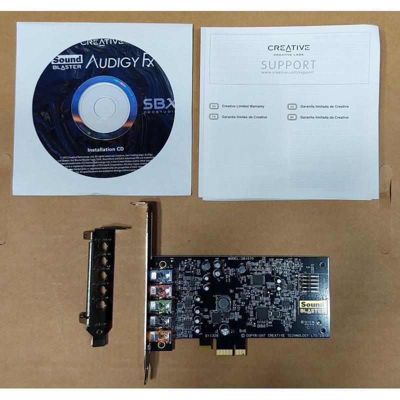 Creative Blaster Audigy FX Sound card