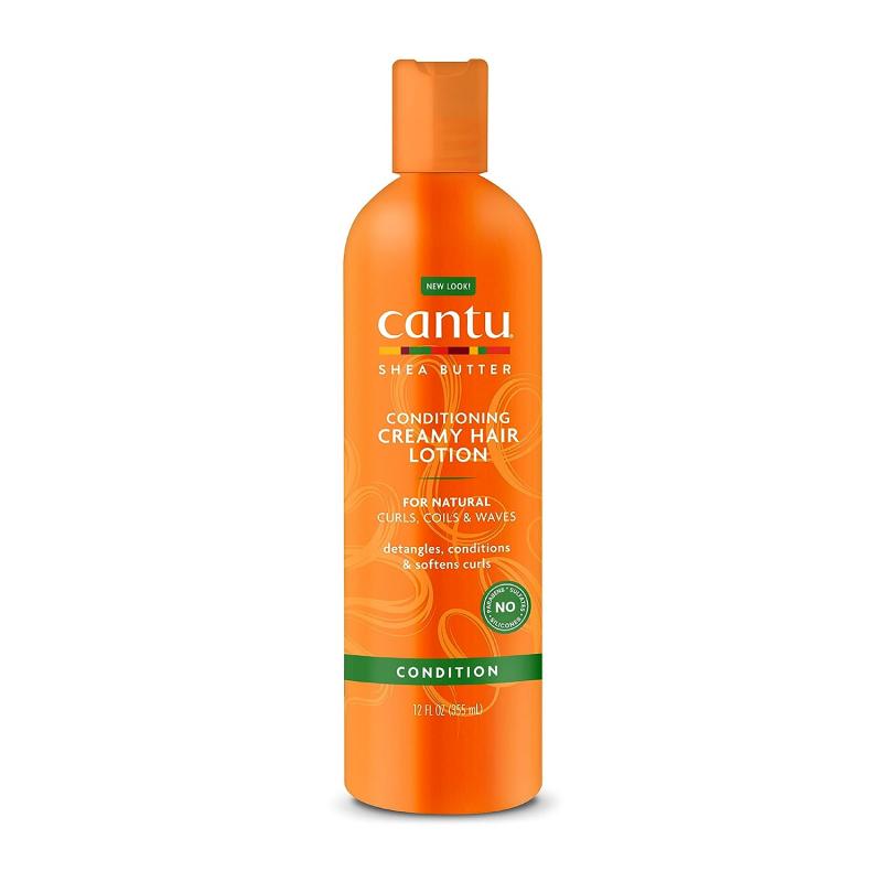 Cantu Conditioning Creamy Hair Lotion with Shea Butter for Natural Hair, 12 fl oz