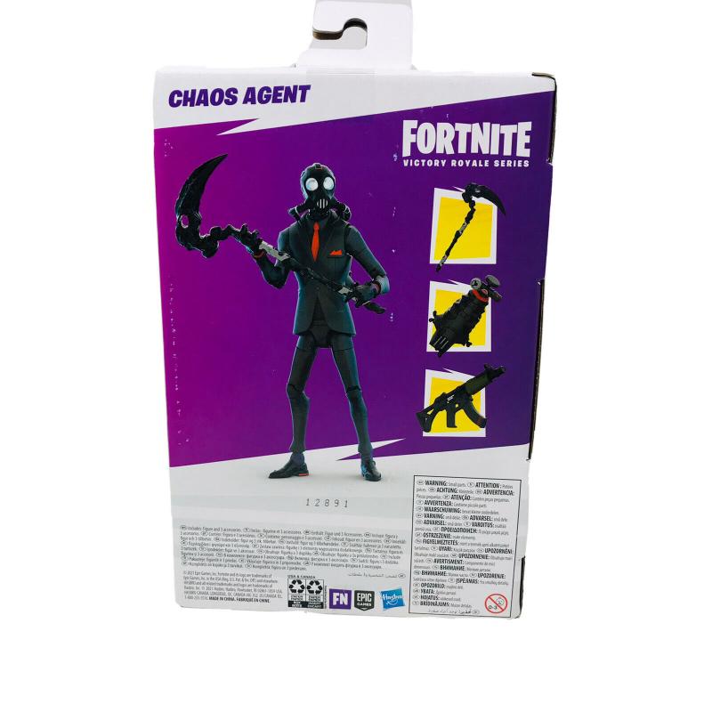 FORTNITE Victory Royale Series 2021 CHAOS AGENT Action Figure & Accessories NEW